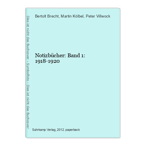 Notizbücher band 1 - notizbücher:,