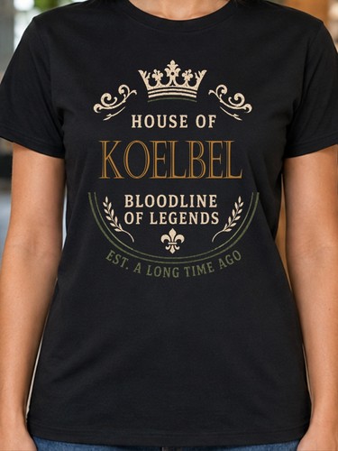 Koelbel nachname damen shirt - koelbel,