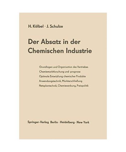 Der absatz chemischen - der,